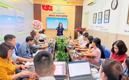 Hội đồng nhân dân phường Long Biên giám sát công tác giáo dục năm học 2025 - 2026 tại trường Mầm non Hoa Phượng