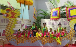 Tưng bừng “Ngày hội giao lưu văn hóa các dân tộc và hội nhập” tại Trường Mầm non Tân Hội B