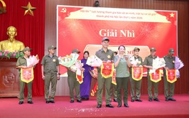 Công an xã Chuyên Mỹ đạt giải Nhì hội thi “Lực lượng tham gia bảo vệ an ninh, trật tự ở cơ sở giỏi” Cụm thi số 10 thành phố Hà Nội lần thứ I năm 2026