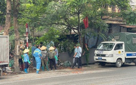 BAN CHỈ ĐẠO 197 XÃ PHÚC SƠN QUYẾT LIỆT CHẤN CHỈNH XỬ LÝ VI PHẠM LẤN CHIẾM LÒNG ĐƯỜNG, VỈA HÈ