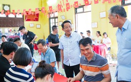 Xã Thượng Phúc tổ chức chi trả kinh phí bồi thường, hỗ trợ GPMB thực hiện Dự án ĐTXD Khu đô thị Olympic tại thôn Đình Tổ