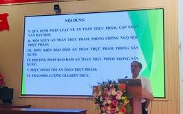 NGỌC HỒI ĐẨY MẠNH TUYÊN TRUYỀN, NÂNG CAO NHẬN THỨC VỀ AN TOÀN THỰC PHẨM TRONG CỘNG ĐỒNG