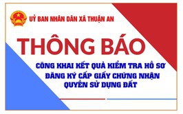 Kết quả kiểm tra hồ sơ Đăng ký đất đai của ông Nguyễn Phụ Văn và bà Nguyễn Thị Lan Hương tại thửa đất số 79+96, tờ bản đồ số 27, thôn Yên Mỹ, xã Thuận An, thành phố Hà Nội