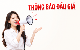 THÔNG BÁO ĐẤU GIÁ
