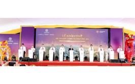 Lễ khởi công khu công nghiệp Phú Hà 174,88 ha trên địa bàn xã Thượng Phúc và Chương Dương