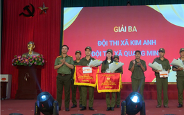 CÔNG AN XÃ KIM ANH GIÀNH GIẢI BA TRONG CUỘC THI LỰC LƯỢNG BẢO VỆ AN NINH CƠ SỞ GIỎI TẠI HỘI THI CỤM SỐ 8 – THÀNH PHỐ HÀ NỘI