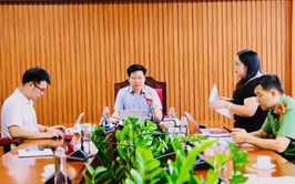 UBND xã Quang Minh làm việc về công tác tổ chức Đại lễ Phật đản năm 2026