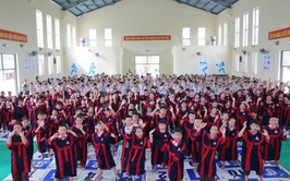 Tưng bừng hội thi rung chuông vàng tại trường Tiểu học Vân Tảo