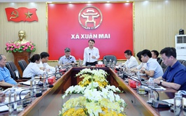 Xuân Mai phát động đợt thi đua cao điểm 40 ngày đêm nước rút hoàn thành GPMB Dự án Quốc lộ 6