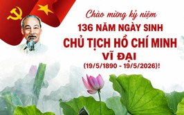 Kỷ niệm 136 năm Ngày sinh Chủ tịch Hồ Chí Minh (19/5/1890 - 19/5/2026) 