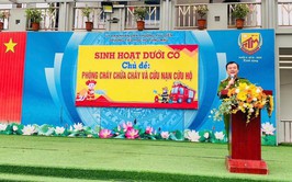 TUYÊN TRUYỀN PHÒNG CHÁY CHỮA CHÁY VÀ CỨU NẠN, CỨU HỘ TẠI TRƯỜNG TIỂU HỌC HỒ TÙNG MẬU