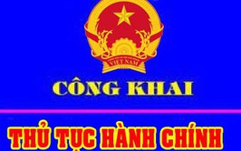 Thông báo công khai danh mục thủ tục hành chính thuộc thẩm quyền giải quyết của UBND cấp xã trên địa bàn thành phố Hà Nội.