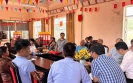 Sơn Đồng vận động GPMB tại khu vực Khóm Dâu-Đồng Cốc