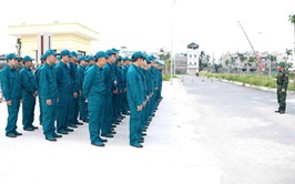 Ban CHQS xã Hoài Đức tổ chức huấn luyện và giáo dục truyền thống yêu nước cho cán bộ, chiến sĩ