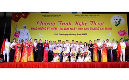Xã Vĩnh Thanh tổ chức Chương trình nghệ thuật chào mừng kỷ niệm 136 năm Ngày sinh Chủ tịch Hồ Chí Minh (19/5/1890 - 19/5/2026).