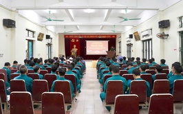 Khai mạc huấn luyện dân quân cơ động xã Thiên Lộc năm 2026