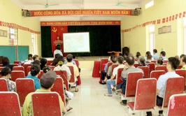 UBND XÃ THƯ LÂM TỔ CHỨC HỘI NGHỊ LẤY Ý KIẾN CỘNG ĐỒNG DÂN CƯ VỀ ĐỒ ÁN ĐIỀU CHỈNH CỤC BỘ QUY HOẠCH KHU NHÀ Ở XÃ HỘI VÂN HÀ 1