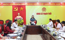 THẠCH THẤT: HỌP THỐNG NHẤT NỘI DUNG KỲ HỌP THỨ HAI HĐND XÃ KHÓA II, NHIỆM KỲ 2026-2031