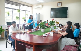 CÔNG ĐOÀN PHƯỜNG SƠN TÂY GẮN BIỂN CÔNG TRÌNH 