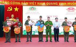 LỰC LƯỢNG ANCS XÃ PHÚ CÁT THAM GIA HỘI THI 