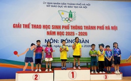 Phường Từ Liêm đạt nhiều thành tích nổi bật tại Giải thể thao học sinh phổ thông Thành phố Hà Nội năm học 2025-2026 
