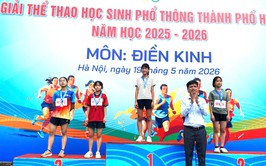 Xã Đại Xuyên tham gia Giải điền kinh học sinh phổ thông thành phố Hà Nội năm học 2025 – 2026