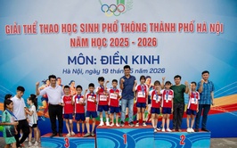 Xã Hồng Vân tham gia giải điền kinh học sinh phổ thông thành phố đạt 02 huy chương bạc và 01 huy chương đồng 