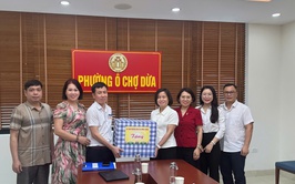 Phường Ô Chợ Dừa đón tiếp và làm việc với đoàn công tác UBND xã Đồng Đăng, tỉnh Lạng Sơn về công tác cải cách hành chính và chuyển đổi số