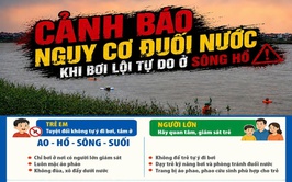 Công an xã Phú Nghĩa tuyên truyền phòng, chống đuối nước cho trẻ em dịp hè