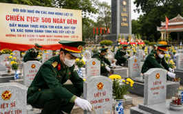 Hà Nội triển khai “Chiến dịch 500 ngày đêm” tìm kiếm, quy tập và xác định danh tính hài cốt liệt sĩ Đẩy mạnh ứng dụng ADN, chuyển đổi số và huy động toàn xã hội tham gia công tác đền ơn đáp nghĩa