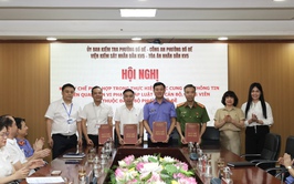 Ủy ban Kiểm tra Đảng ủy phường Bồ Đề ký kết quy chế phối hợp với các cơ quan nội chính: Siết chặt kỷ luật Đảng, tuyệt đối 