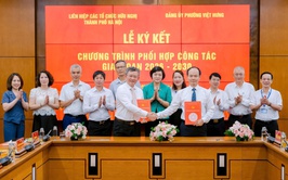 Liên hiệp các tổ chức hữu nghị thành phố Hà Nội phối hợp Đảng ủy phường Việt Hưng thúc đẩy đối ngoại nhân dân