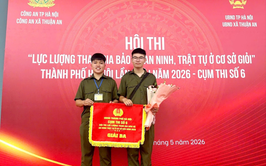 Chúc mừng phường Việt Hưng đạt giải ba tại Hội thi “Lực lượng tham gia bảo vệ an ninh, trật tự cơ sở giỏi” thành phố Hà Nội lần thứ I năm 2026 - Cụm thi đua số 6