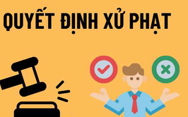 PHƯỜNG BA ĐÌNH CÔNG KHAI QUYẾT ĐỊNH XỬ PHẠT VI PHẠM HÀNH CHÍNH TRONG LĨNH VỰC AN TOÀN THỰC PHẨM