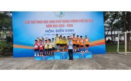 Nam Phù khẳng định dấu ấn tại Giải thể thao học sinh phổ thông thành phố Hà Nội