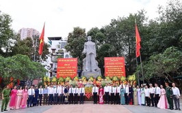 Khắc ghi công lao đồng chí Hoàng Văn Thụ - Phường Tương Mai long trọng tổ chức Lễ dâng hương tưởng niệm