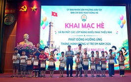 SƠN TÂY KHAI MẠC HOẠT ĐỘNG HÈ