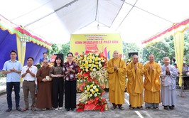 ĐẢNG ỦY - HĐND - UBND XÃ VÂN ĐÌNH DỰ, CHÚC MỪNG ĐẠI LỄ PHẬT ĐẢN PHẬT LỊCH 2570 TẠI CHÙA VĨNH PHÚC