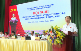 Đại biểu HĐND xã Đông Anh khoá II, nhiệm kỳ 2026-2031 tiếp xúc cử tri trước kỳ họp thường lệ giữa năm 2026