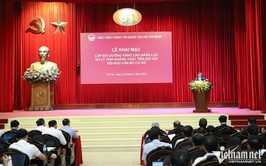 Đội ngũ cán bộ xã Phú Nghĩa tham gia Lớp bồi dưỡng nâng cao năng lực, xử lý tình huống thực tiễn 