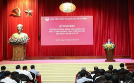 Đại Xuyên tham dự khai mạc lớp bồi dưỡng nâng cao năng lực cho cán bộ, công chức cấp cơ sở