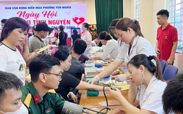Yên Nghĩa thu được hơn 170 đơn vị máu trong Ngày hội 
“Hiến máu tình nguyện” năm 2026
