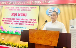 PHƯỜNG VĂN MIẾU - QUỐC TỬ GIÁM: NÂNG CAO KỸ NĂNG SỬ DỤNG AI HIỆU QUẢ CHO CÁN BỘ, CÔNG CHỨC