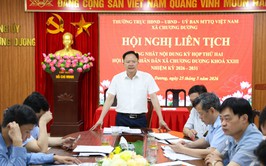 Hội nghị liên tịch thống nhất nội dung chương trình kỳ họp thường lệ giữa năm 2026 HĐND xã Chương Dương khóa XXIII, nhiệm kỳ 2026 - 2031