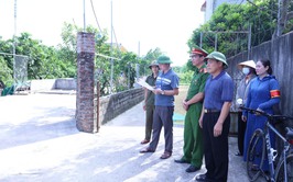 Vân Đình công bố quyết định cưỡng chế buộc thực hiện biện pháp khắc phục hậu quả vi phạm đất đai