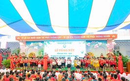 Trường mầm non A Tứ Hiệp tổ chức lễ tổng kết năm học 2025 – 2026 và chia tay học sinh 5 tuổi