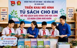 Ban Thường vụ Đoàn xã - Hội đồng Đội xã Hoài Đức triển khai mô hình “Tủ sách cho em” năm học 2026 – 2027