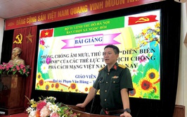 Nâng cao nhận thức chính trị, tăng cường bản lĩnh cho lực lượng dân quân cơ động xã Ngọc Hồi