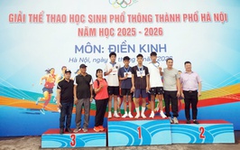 Chương Mỹ giành 2 huy chương vàng tại Giải thể thao học sinh phổ thông thành phố Hà Nội