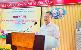 PHƯỜNG VĂN MIẾU - QUỐC TỬ GIÁM TRAO CÁC QUYẾT ĐỊNH VỀ CÔNG TÁC CÁN BỘ